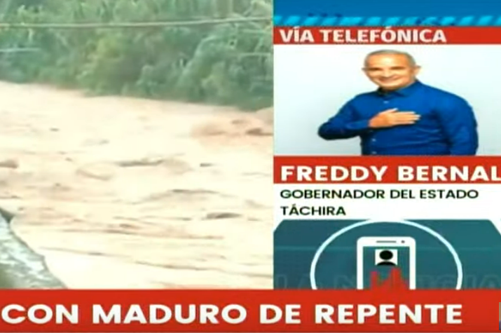 Freddy Bernal: Tenemos capacidad de respuesta ante las lluvias