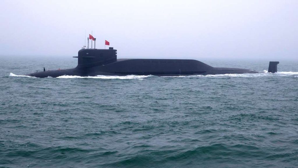 Submarino nuclear chino es capáz de alcanzar blancos en EEUU